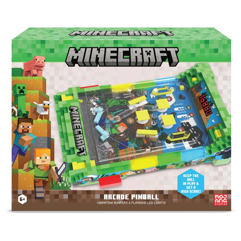 Minecraft Overworld Arcade Pinball