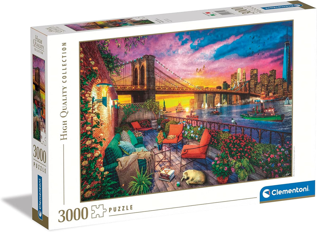 Manhattan Balcony Sunset - 3000 pieces