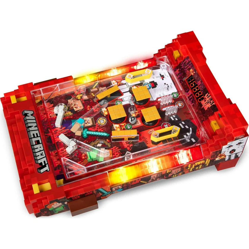 Minecraft Overworld Arcade Pinball
