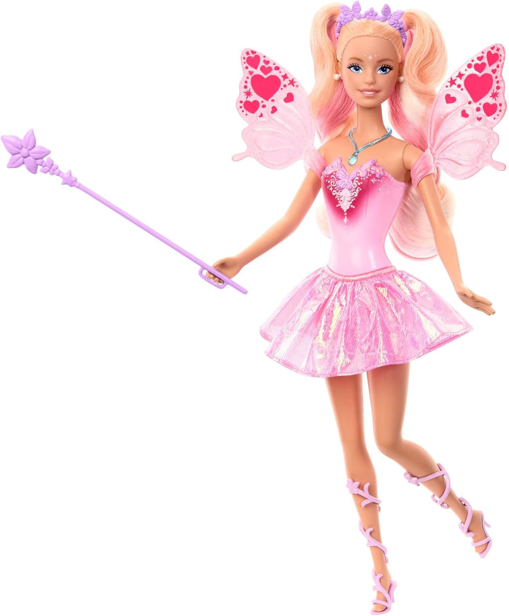 Barbie Fairy Doll with Toy Wand & Fashion Accessories