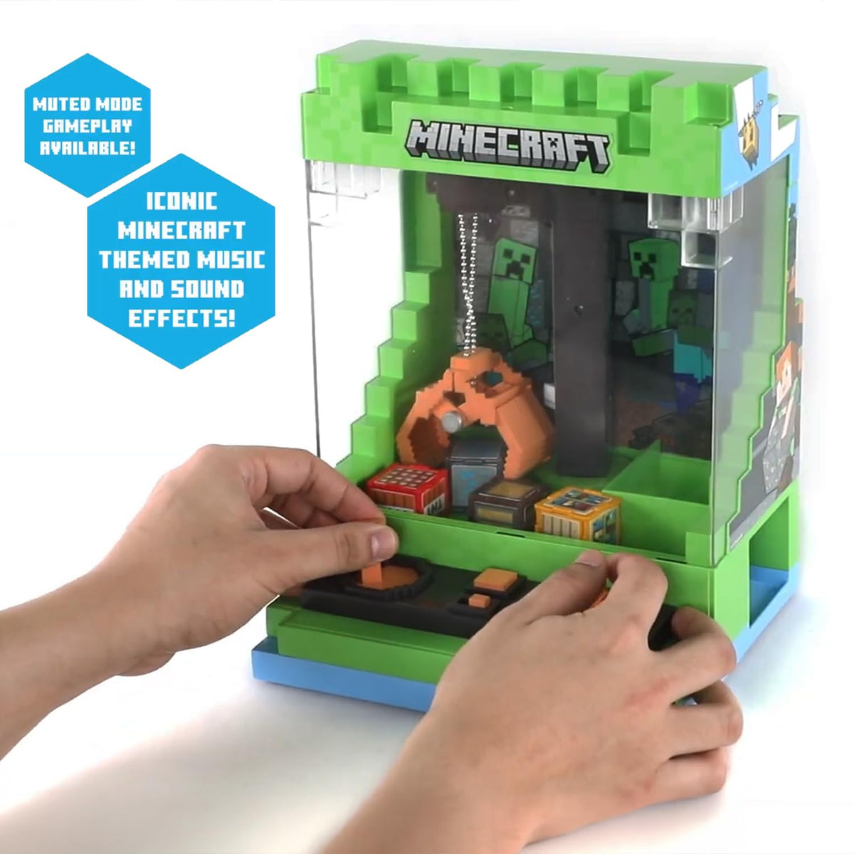 Minecraft Electronic Arcade Claw Crane