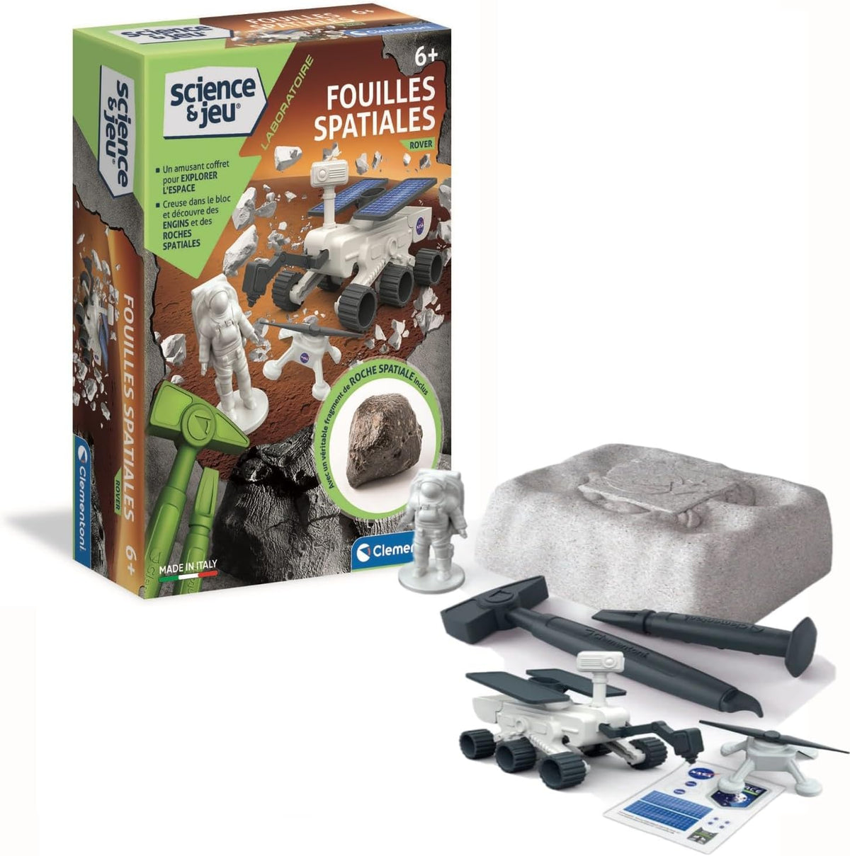 NASA Space Asteroid Dig Explorer Kit - French Version