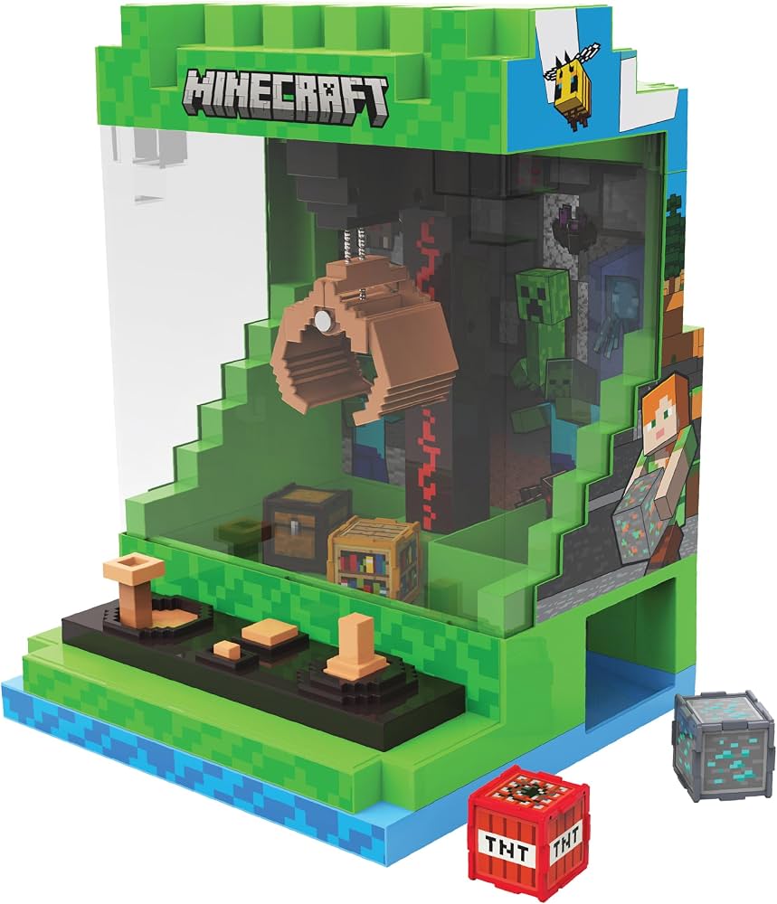 Minecraft Electronic Arcade Claw Crane