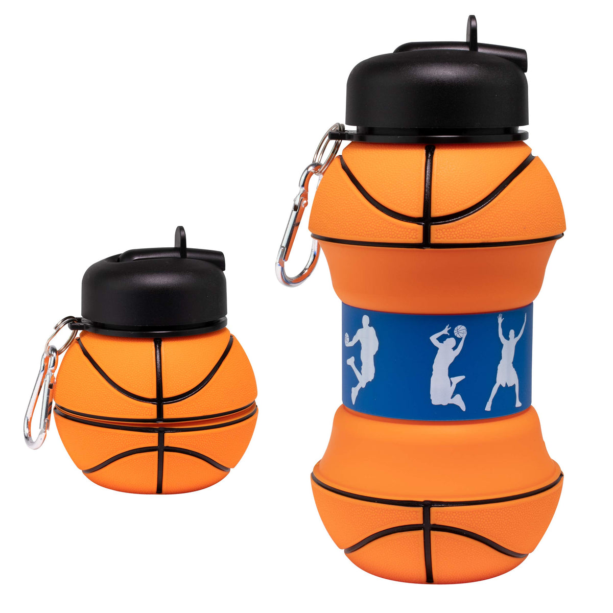 Basketball Collapsible Water Bottle
