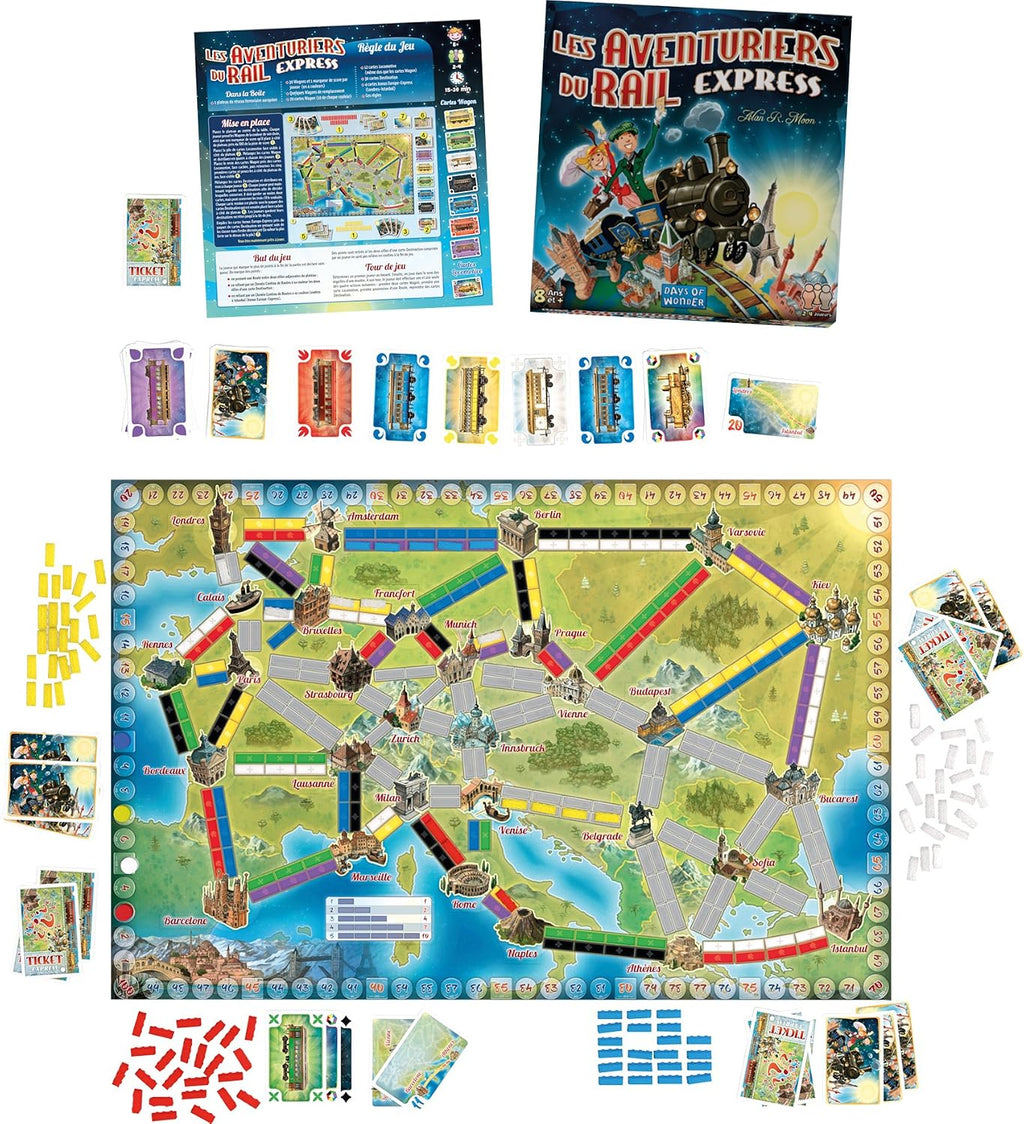 Les Aventuriers Du Rail Express - French