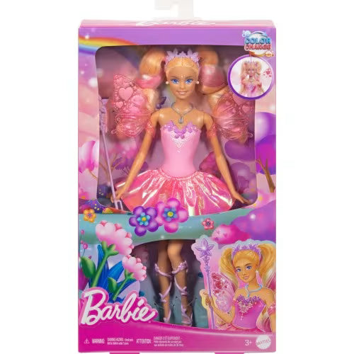 Barbie Fairy Doll with Toy Wand & Fashion Accessories