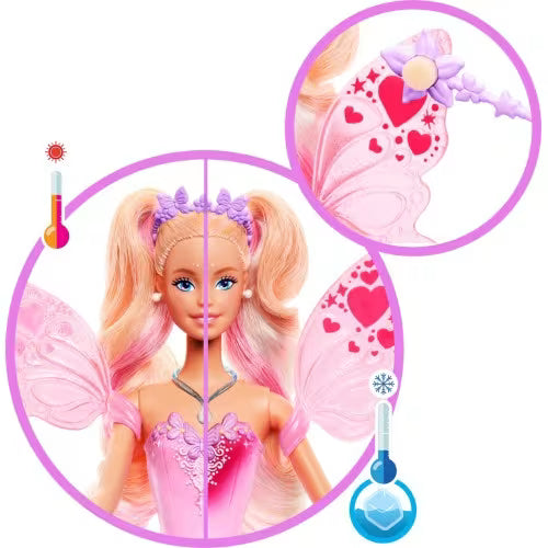 Barbie Fairy Doll with Toy Wand & Fashion Accessories