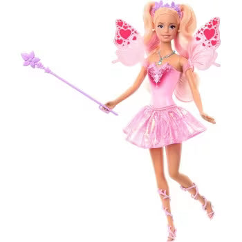 Barbie Fairy Doll with Toy Wand & Fashion Accessories