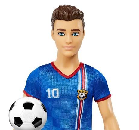 Barbie Soccer Blue Ken Doll