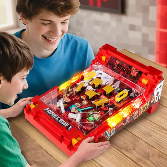 Minecraft Overworld Arcade Pinball